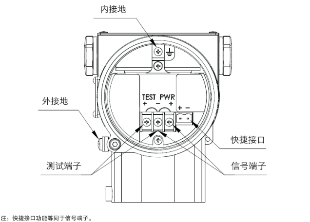 单晶硅压力变送器电气接线图 单晶硅压力变送器电气接线图