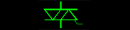 双向三极晶体闸流管图形符号