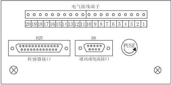SWP-C80通用型干式变压器背面接接分布图 SWP-C80通用型干式变压器背面接接分布图
