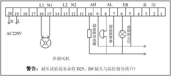 SWP-C80-T220-□-1-□电气外接线图 SWP-C80-T220-□-1-□电气外接线图