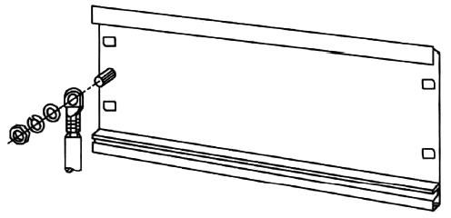 西门子PLC保护导体连接导轨接线