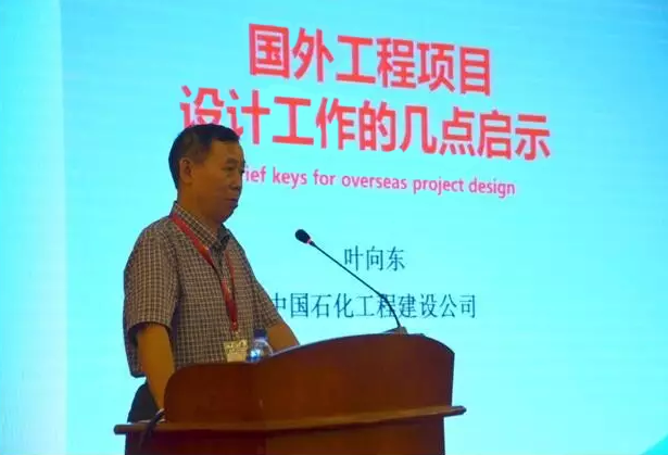 中国石化工程建设公司副总工程师叶向东专家