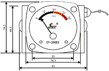 SWP-CY200EX外形尺寸1