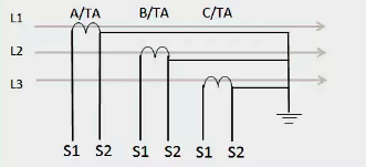 星型接法原理图(适用10kV以上)
