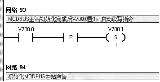置位V700.1启动循环执行指令