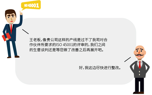 ISO 45001在工厂谈业务中的重要性