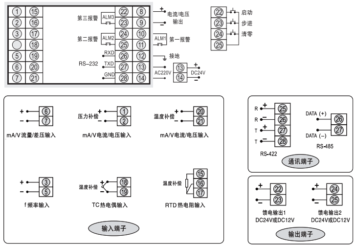 SWP-LCD-NL802-82-AAG-HL-P接线图