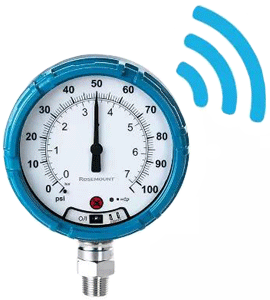 艾默生过程管理的WPG无线指针式压力变送器
