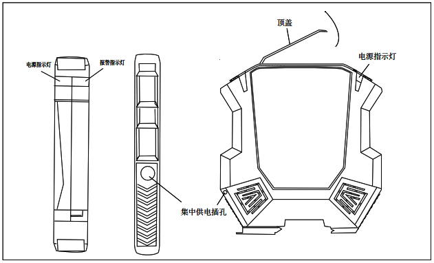 24V和48V直流电源浪涌保护器拆卸示意图