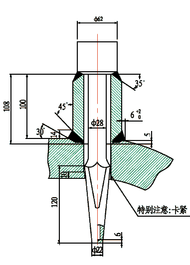 热套式热电偶外形尺寸